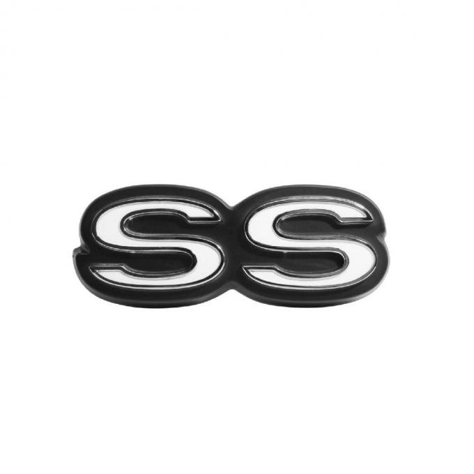 Trim Parts 68-69 Chevy II and Nova Rear Panel Emblem, SS, Each 3075