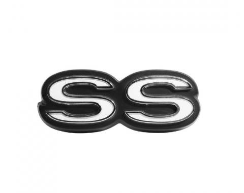 Trim Parts 68-69 Chevy II and Nova Rear Panel Emblem, SS, Each 3075