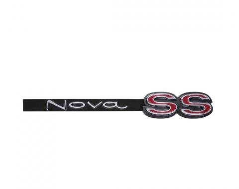 Trim Parts 67 Nova Grille Emblem, Nova SS, Each 3050