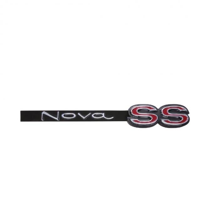 Trim Parts 67 Nova Grille Emblem, Nova SS, Each 3050