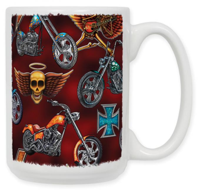 Choppers & Skulls Coffee Mug