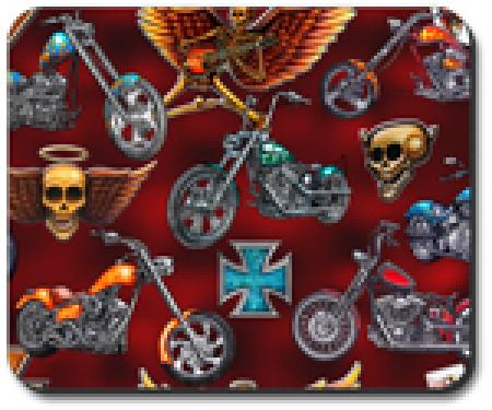 Choppers & Skulls Mouse Pad