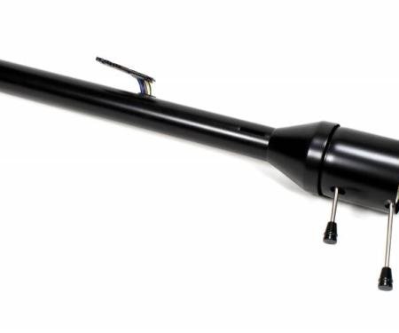 ididit 1962-1966 Chevrolet Chevy II Retrofit 62-66 Nova, Tilt Floor Shift w/Rack, Black Powder Coat 1120648051