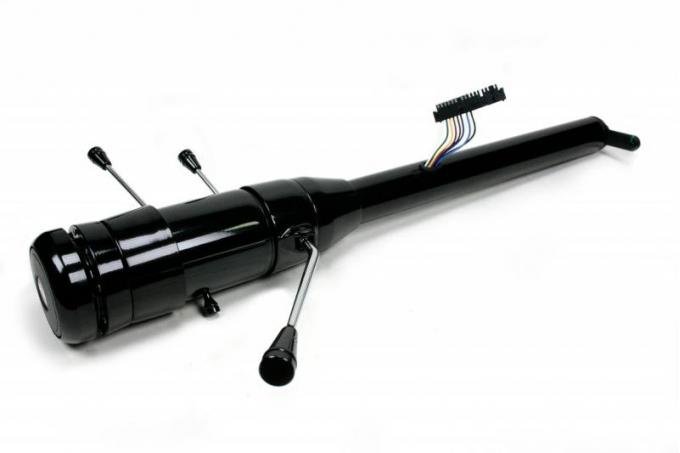 ididit Universal 33 1/4" 9-Bolt Tilt/Tele, Tilt Column Shift, Black Powder Coat 1190300051