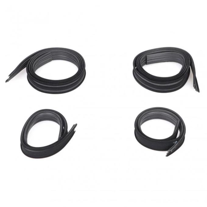 AMD Front Door Window Channel Kit, 4pc Set, 68-72 Nova X552-3068-1S