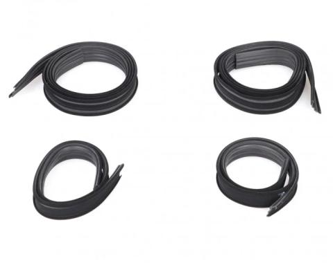 AMD Front Door Window Channel Kit, 4pc Set, 68-72 Nova X552-3068-1S