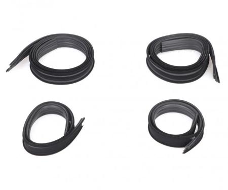 AMD Front Door Window Channel Kit, 4pc Set, 68-72 Nova X552-3068-1S