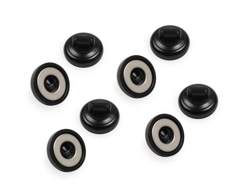 Mr. Gasket Magnetic Cable Tie, (Small Tie Black, 8pk) 3740G