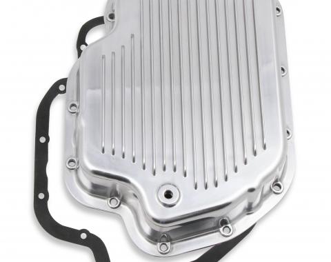 Mr. Gasket Transmission Oil Pan, Polished Aluminum 9796PMRG