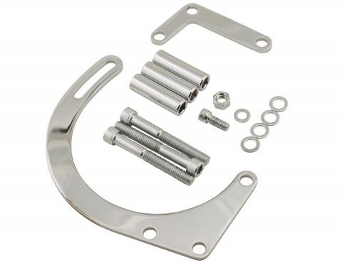 Mr. Gasket Lower Alternator Mounting Kit, Chrome 5179
