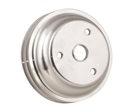 Mr. Gasket Crank Pulley, Aluminum, Double Groove 5317