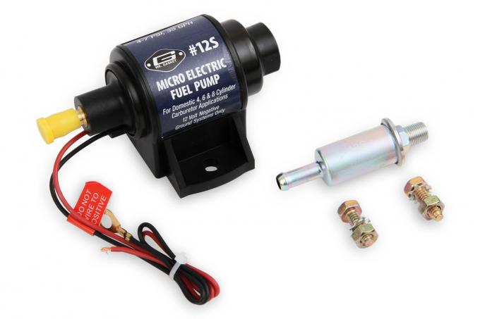 Mr. Gasket Micro Electric Fuel Pump 12S