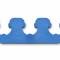 Mr. Gasket Plastic Wire Separator-Blue 9877
