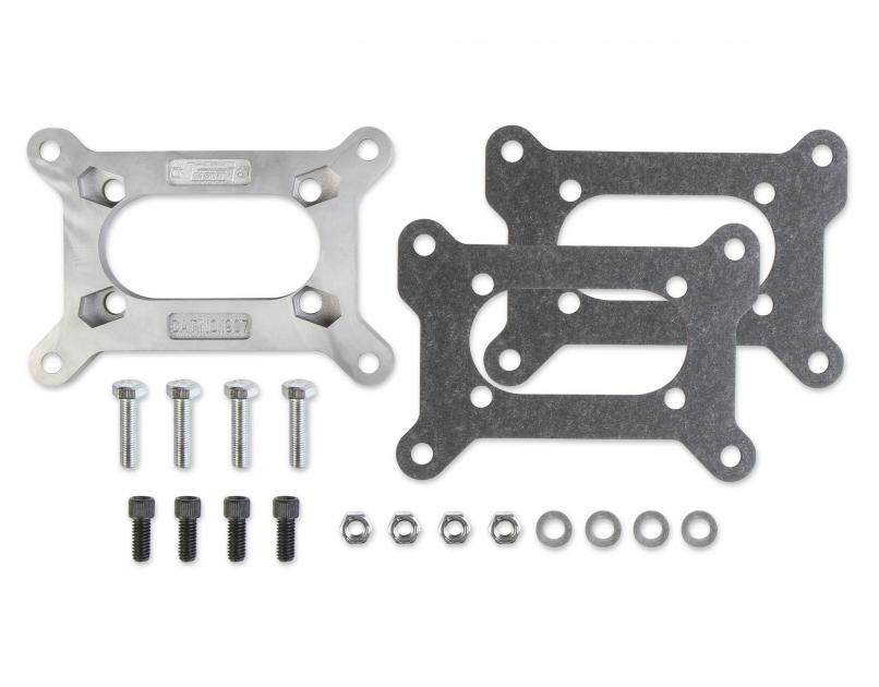 Mr. Gasket Carburetor Adapter Kit, Large Holley 2Barrel to Small