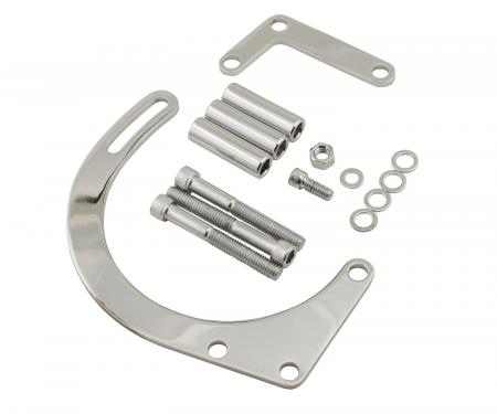 Mr. Gasket Lower Alternator Mounting Kit, Chrome 5179