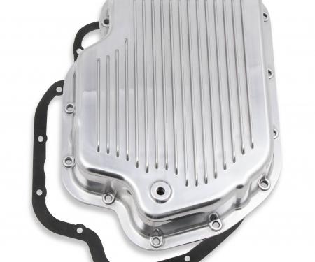 Mr. Gasket Transmission Oil Pan, Polished Aluminum 9796PMRG