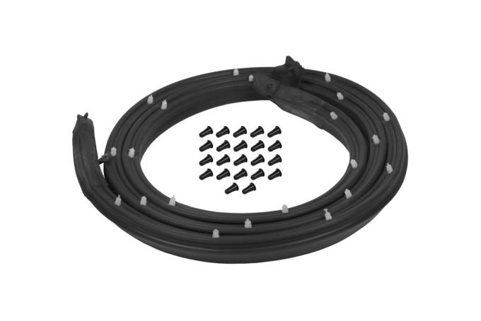 Precision 1962-1967 Chevrolet Chevy II 2 Door Hardtop - Door Weatherstrip Seal, Passenger Door DWR 1410 62