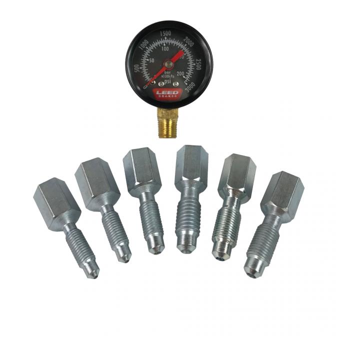 Leed Brakes Brake Pressure Gauge Kit BPG001