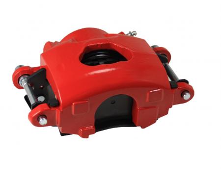 Leed Brakes Caliper Single Piston GM Right side Red Powder Coated RA4043 Cal