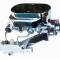 Leed Brakes 1962-1967 Chevrolet Chevy II Manual 2" Drop Spindle Kit with Plain Rotors and Zinc Plated Calipers FC1007-FA3