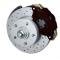 Leed Brakes Spindle Kit with Drilled Rotors and Black Powder Coated Calipers BFC1002SMX
