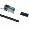 Leed Brakes 9 inch power booster, 1-1/8 inch bore flat top master (Chrome) 2F6