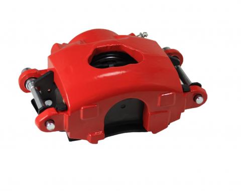 Leed Brakes Caliper Single Piston GM Right side Red Powder Coated RA4043 Cal