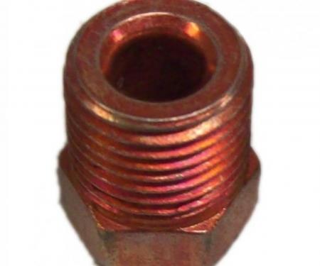 Leed Brakes Inverted flare fitting 7/16-24 for 3/16 inch line FT71624316