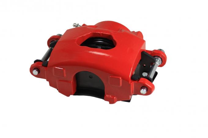 Leed Brakes Caliper Single Piston GM left side Red Powder Coated RA4044 Cal