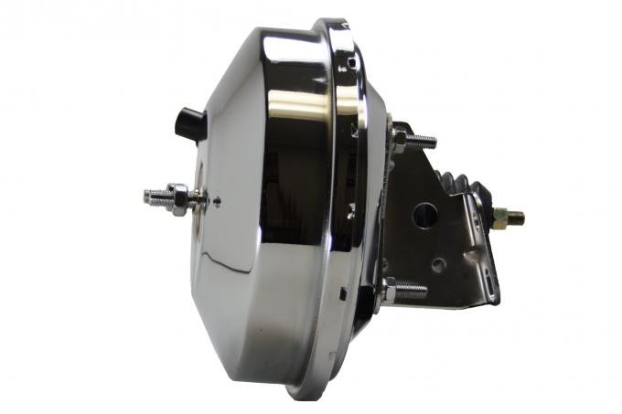 Leed Brakes 9 inch power brake booster with bracket (Chrome) 2F