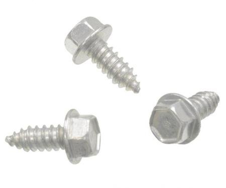 Redline Restomotive® 1967-1969 Camaro / Firebird / Nova Windshield Washer Jar Bracket Mounting Screw Set