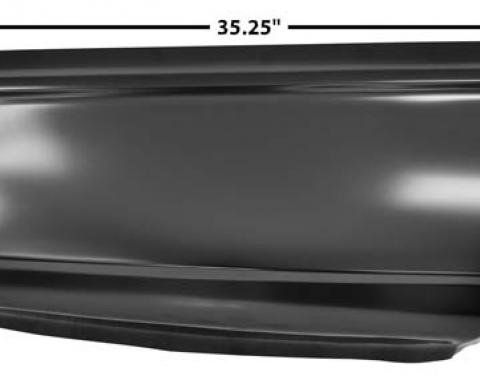 Nova Rear Quarter Lower Patch Panel, Right, 2-door Hardtop/Coupe, 1966-1967