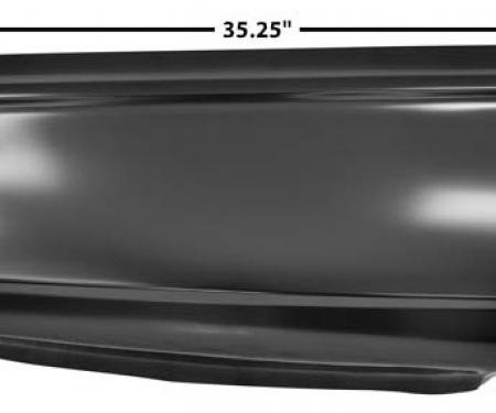 Nova Rear Quarter Lower Patch Panel, Right, 2-door Hardtop/Coupe, 1966-1967