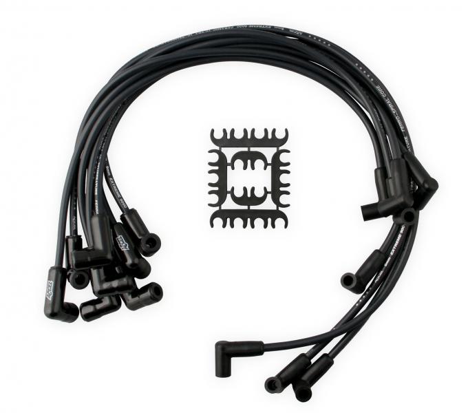 Accel Spark Plug Wire Set, Extreme 9000 Black Ceramic Boot, Chevy/GMC V8 HEI 75-86 Over Valve Cover 9011CK