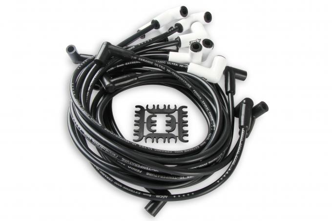 Accel Spark Plug Wire Set, Chevy Small Block with HEI 75-86 Wires Under Valve Cover 9018C