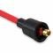 Accel Spark Plug Wire Set- 8mm, Super Stock Universal with Graphite Core, Red Wire with Red 90 Deg Boots 4041R