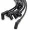 Accel Spark Plug Wire Set, 90 Deg Boots, Black 5048K