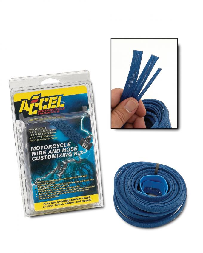 Accel Hose/Wire Sleeving Kit 2007BL