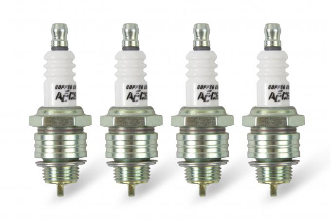 Accel HP Copper Spark Plug, Shorty 0437S-4