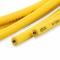 Accel Spark Plug Wire Set, 8mm, Yellow with Orange 90 Deg Boots 4041
