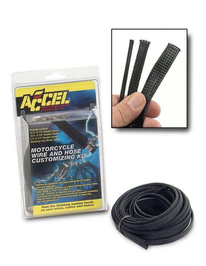 Accel Hose/Wire Sleeving Kit 2007BK