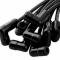 Accel Spark Plug Wire Set, Extreme 9000 Black Ceramic Boot, Chevy/GMC V8 HEI 75-86 Over Valve Cover 9011CK
