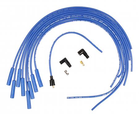 Accel Spark Plug Wire Set, Super Stock, Copper Spiral Core, 8mm, Blue 4038B