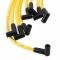 Accel Spark Plug Wire Set, 8mm, Yellow with HEI Stock Style Boots 4048