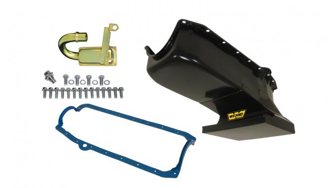 Weiand 1962-1967 Chevrolet Chevy II Oil Pan Kit- Fabricated 5018WND