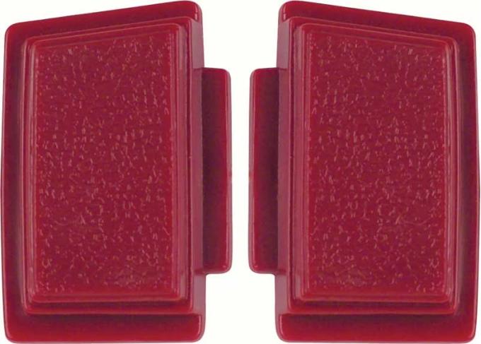 AMD Steering Wheel Horn Buttons, Red Pair, 69 Nova; 69 Camaro; 69 Chevelle El Camino X459-3569-3REDP