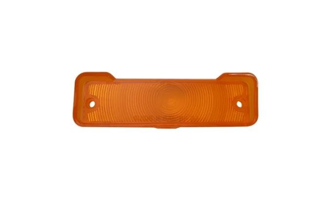 AMD Parking Lamp Lenses, Amber, Pair, 66-67 Chevy II Nova T-A3046