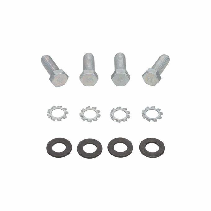 AMD Front Bumper Bracket Hardware, 12pcs, 66-67 Chevy II Nova X107-3066-S