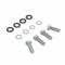 AMD Front Bumper Bracket Hardware, 12pcs, 66-67 Chevy II Nova X107-3066-S