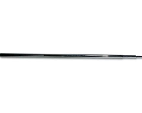 Redline Restomotive® 1962-1972 GM Car & Truck Telescoping 17-1/2" to 45" Round Antenna Mast Stainless Steel